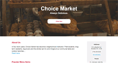 Desktop Screenshot of choicemarket.net